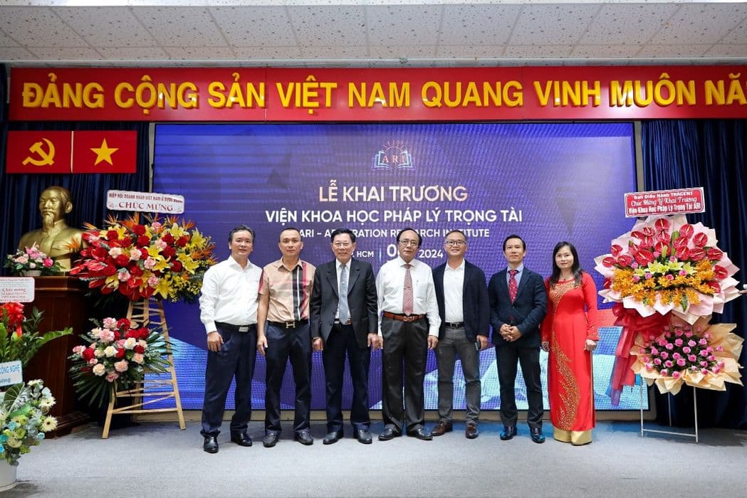 Lễ Khai trương Viện Khoa học Pháp lý Trọng tài 1